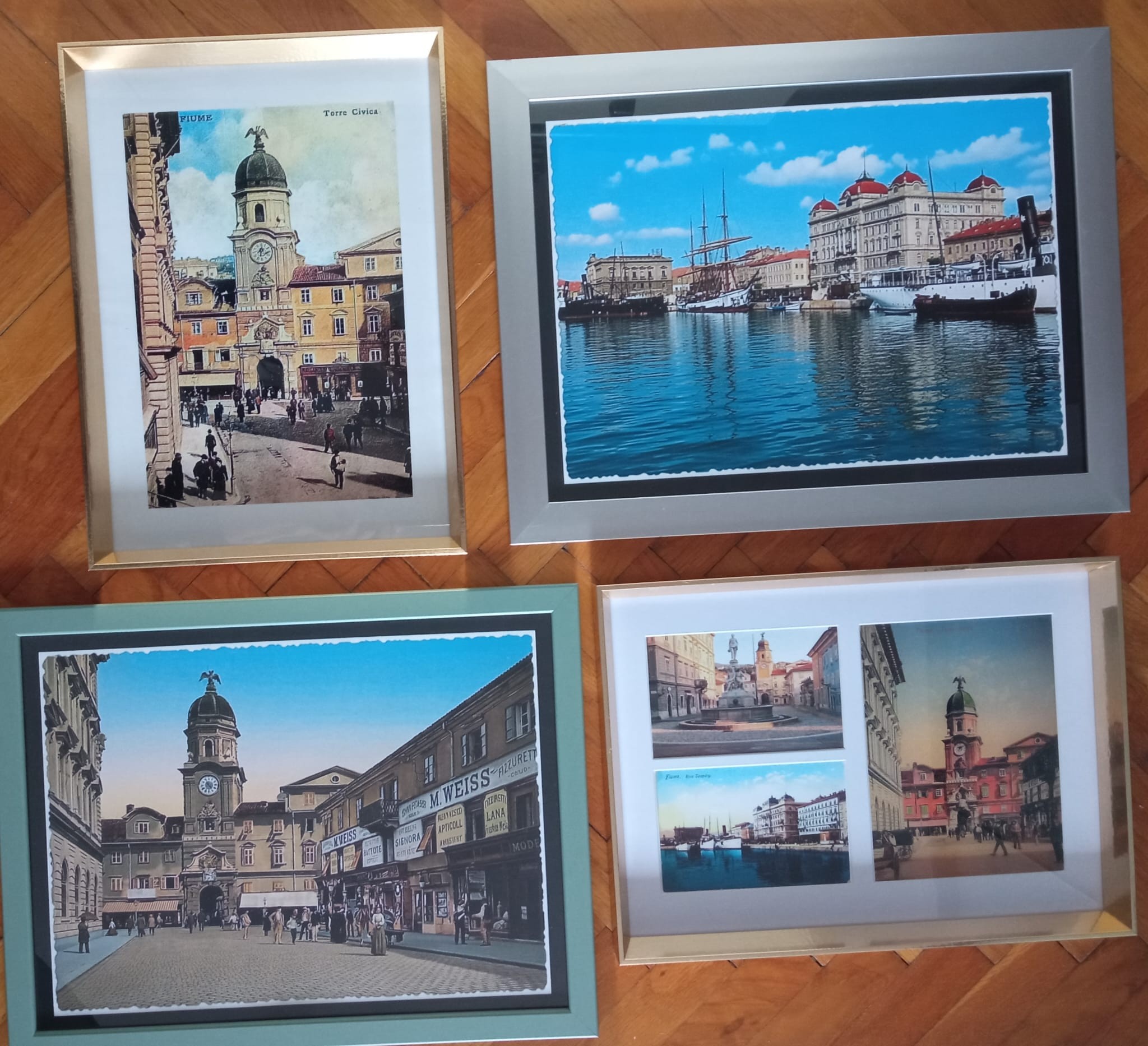 Rijeka i kvarnerske vedute 43x33 cm