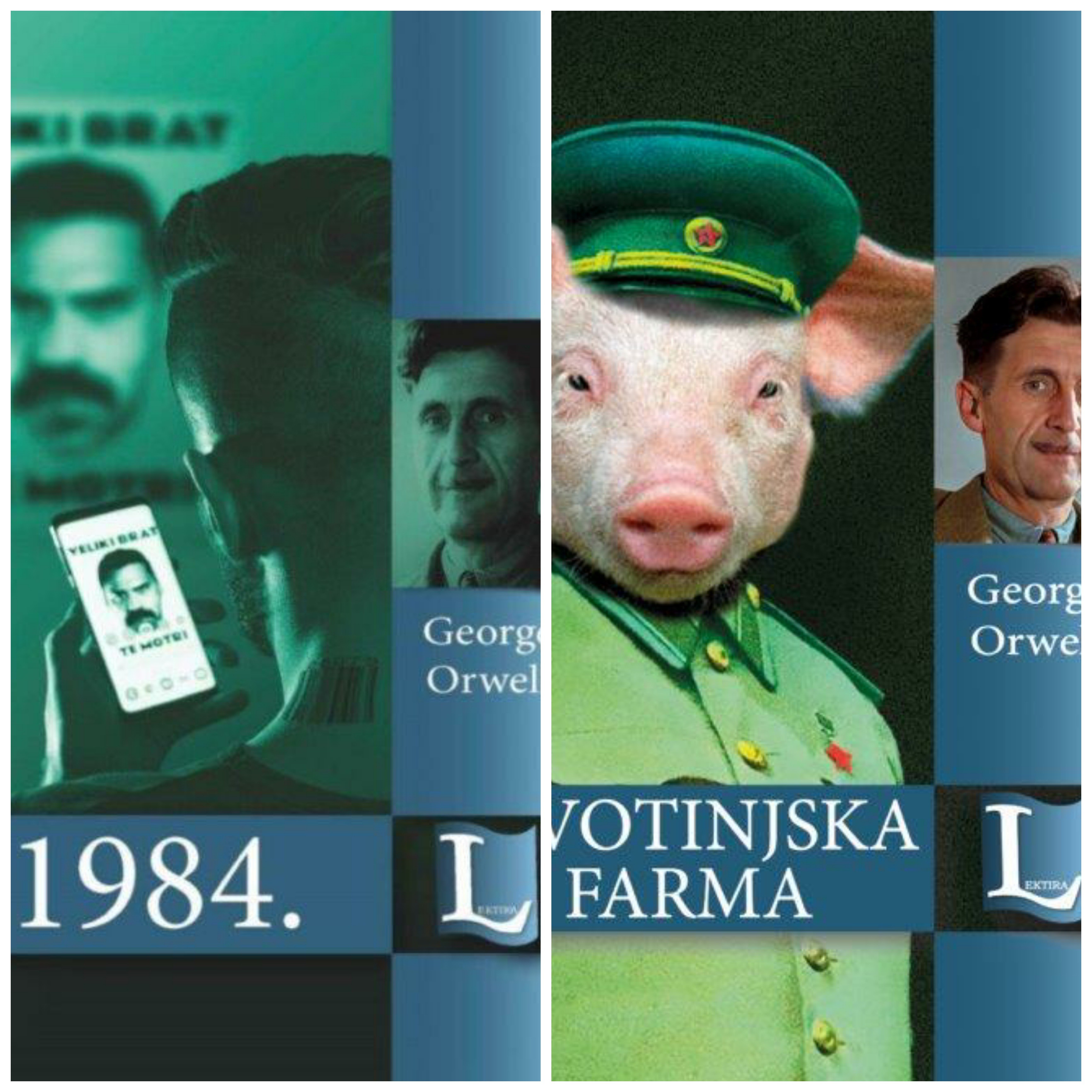 GEORGE ORWELL x 2: 1984. i Životinjska farma